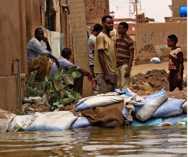 الفيضانات في السودان أسفرت عن انهيار أو تهدم عشرات الآلاف من المنازل