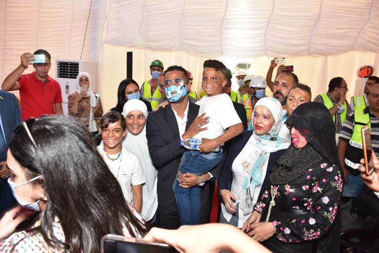 محمد رمضان في مستشفى