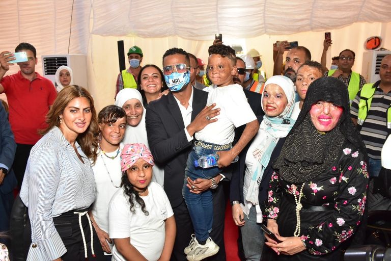 محمد رمضان في مستشفى