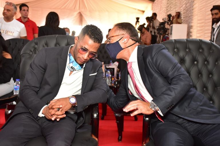 محمد رمضان في مستشفى