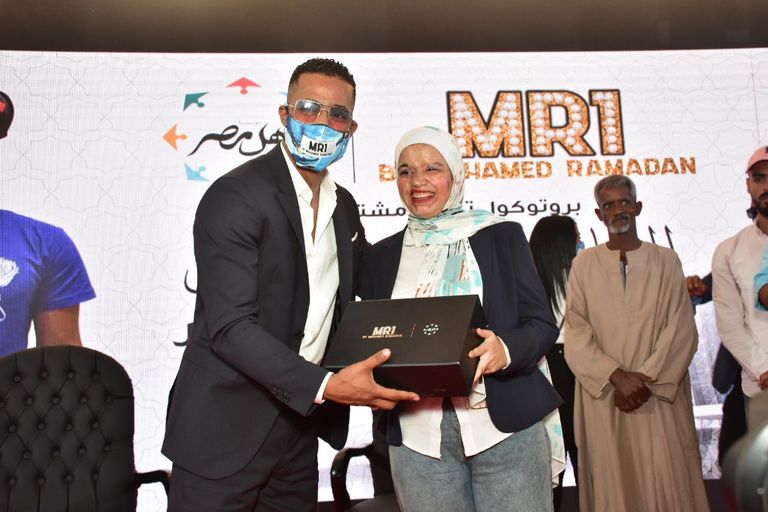 محمد رمضان في مستشفى