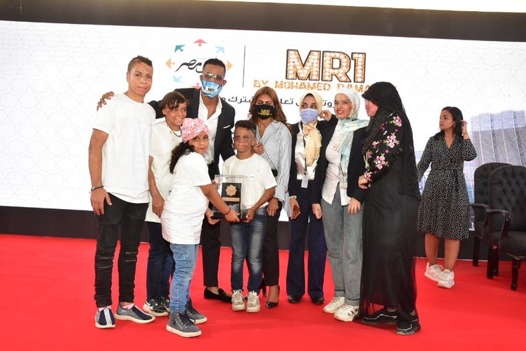 محمد رمضان في مستشفى