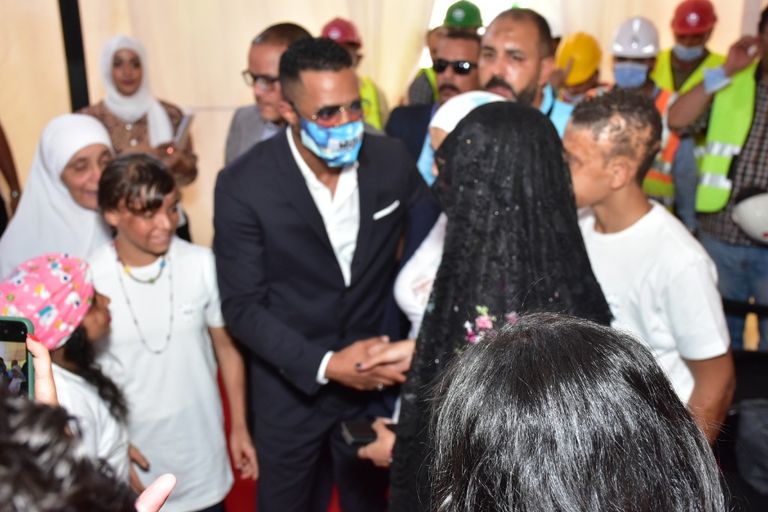 محمد رمضان في مستشفى