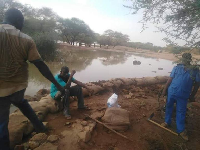 فيضانات السودان تهدد المدينة الملكية بجزيرة مروي