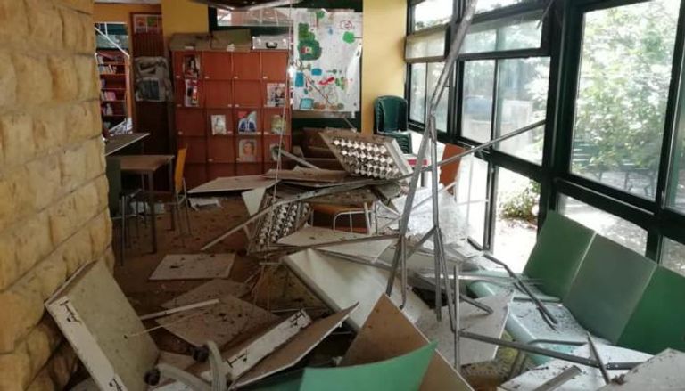 الضرر يلحق بالمكتبات في انفجار مرفأ بيروت
