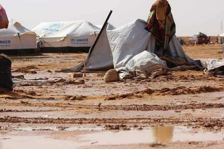 مخيم لأهالي تاورغاء - أرشيفية