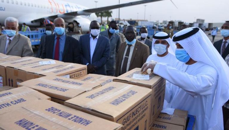المساعدات الإماراتية إلى السودان