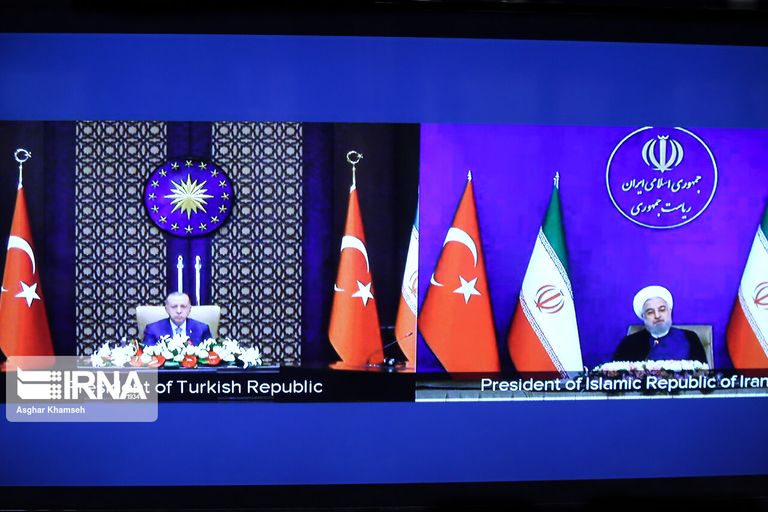 جانب من الاجتماع بين طهران وأنقرة