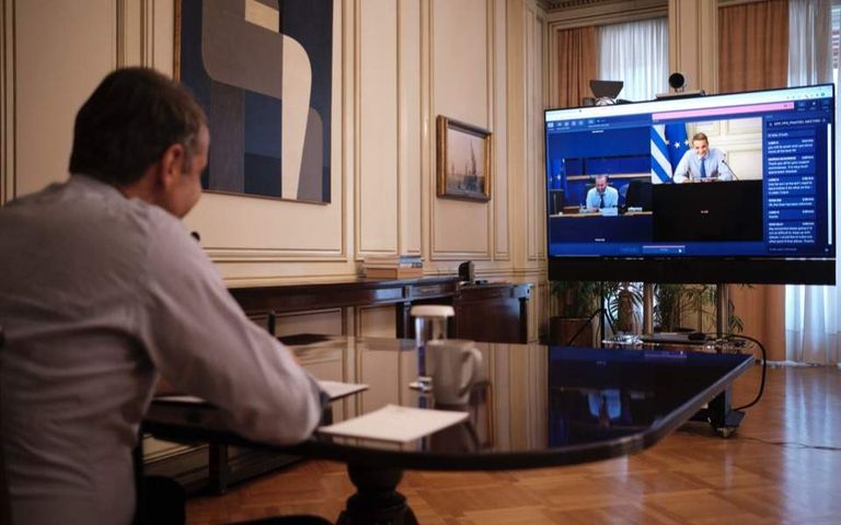 رئيس الوزراء اليوناني كيرياكوس ميتسوتاكيس