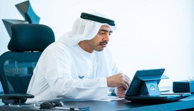 الشيخ عبدالله بن زايد آل نهيان، وزير الخارجية والتعاون الدولي الإماراتي