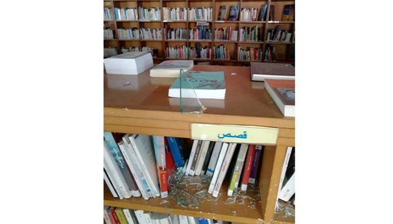 آثار الدمار بمكتبات لبنان عقب انفجار مرفأ بيروت