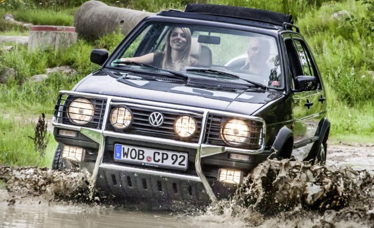 طراز فولكسفاجن Golf Cross Country طراز Fiat Panda