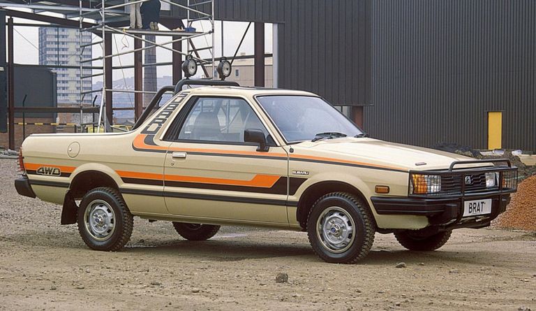 موديل Subaru Brat طراز Fiat Panda
