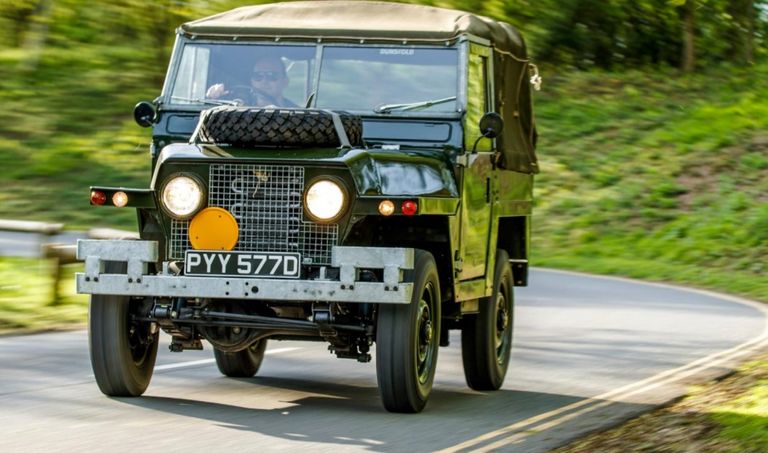 طراز Land Rover Lightweight طراز Fiat Panda