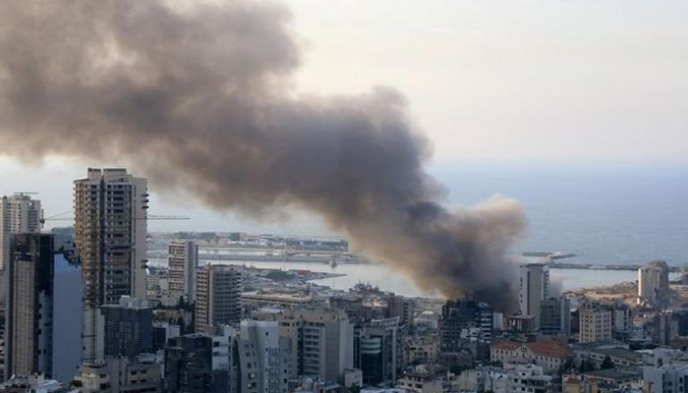 حريق بيروت - رويترز