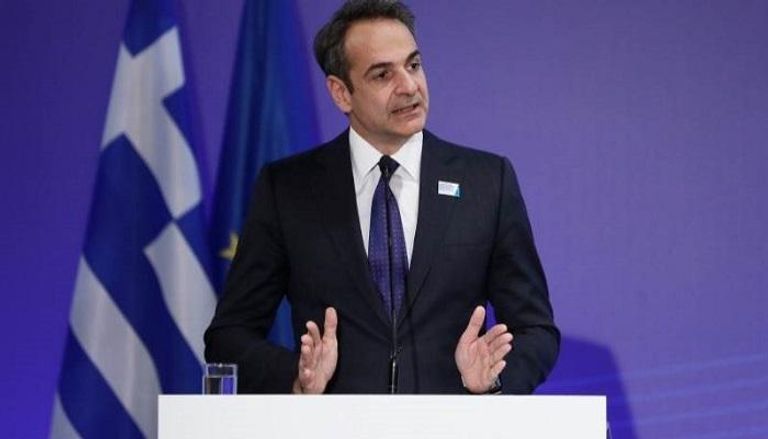 رئيس الوزراء اليوناني، كيرياكوس ميتسوتاكيس