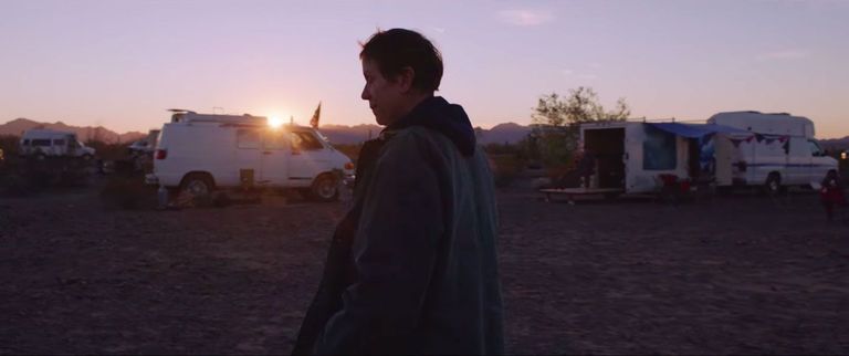 مشهد من فيلم أرض الرحل