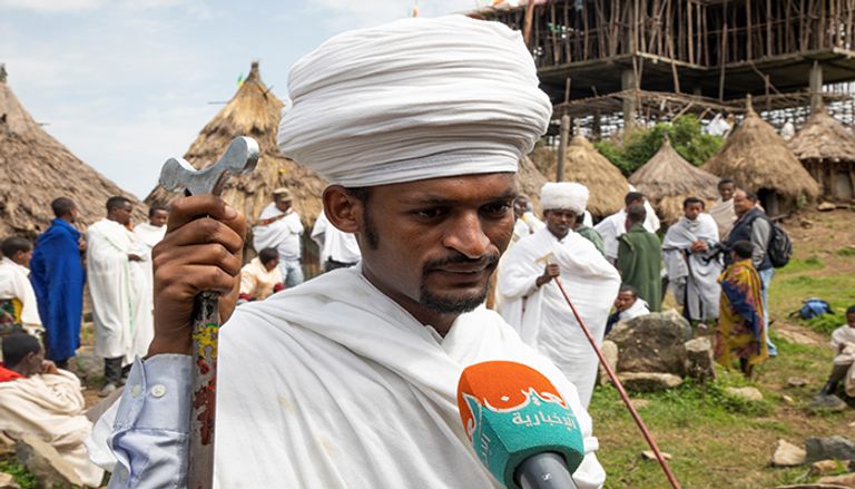 تلاميذ في مدرسة "أبنت" الإثيوبية