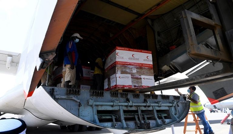 مساعدات إماراتية لمتضرري فيضانات السودان