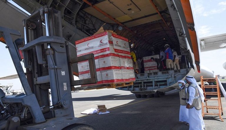 مساعدات إماراتية لمتضرري فيضانات السودان