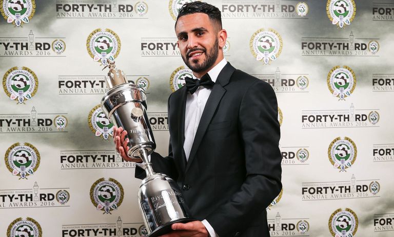 رياض محرز حكيم زياش ومحمد صلاح ورياض محرز