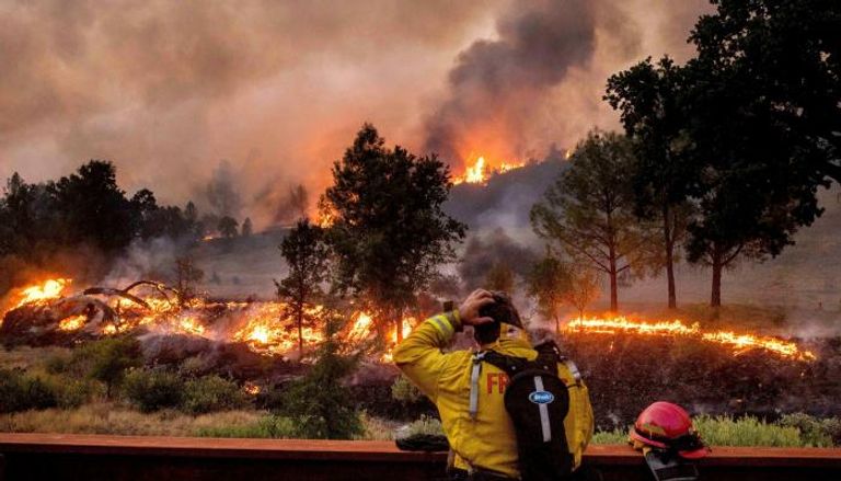 حرائق الغابات في أمريكا حطمت الرقم القياسي هذا العام