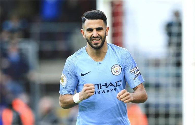 رياض محرز نجم مانشستر سيتي رياض محرز نجم فريق مانشستر سيتي ومنتخب الجزائر