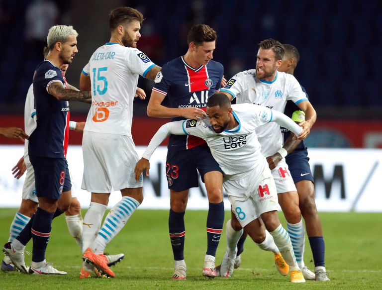 أحداث عنف سان جيرمان ومارسيليا