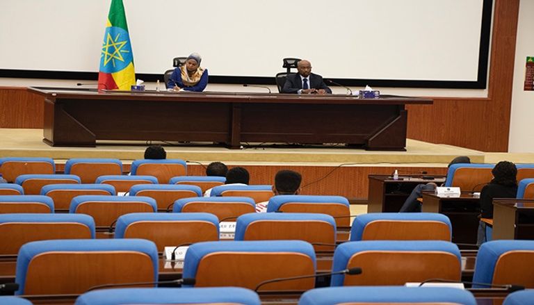 جانب من المناطق التي غمرتها الفيضانات في إثيوبيا