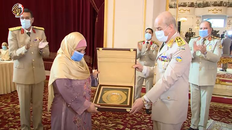 السيدة صفية أبوالعزم