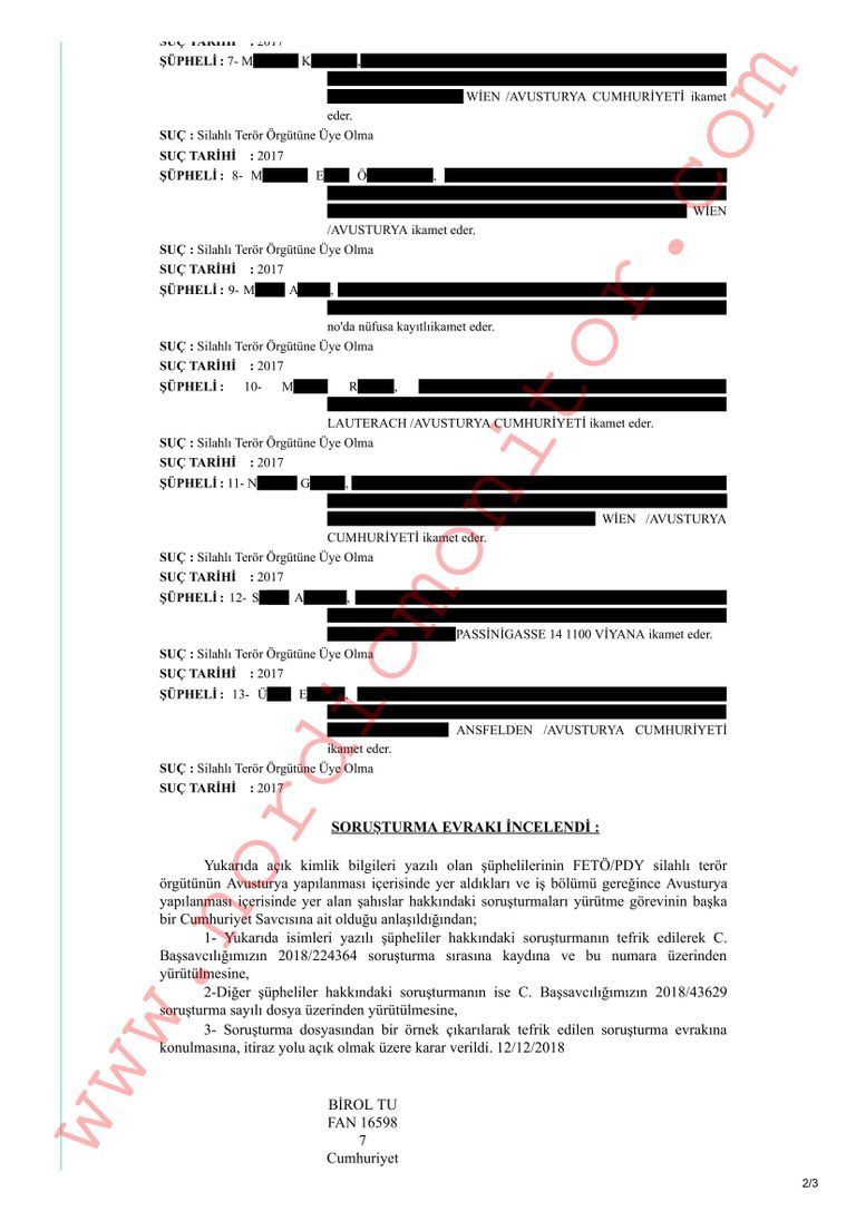 السفارة التركية في فيينا