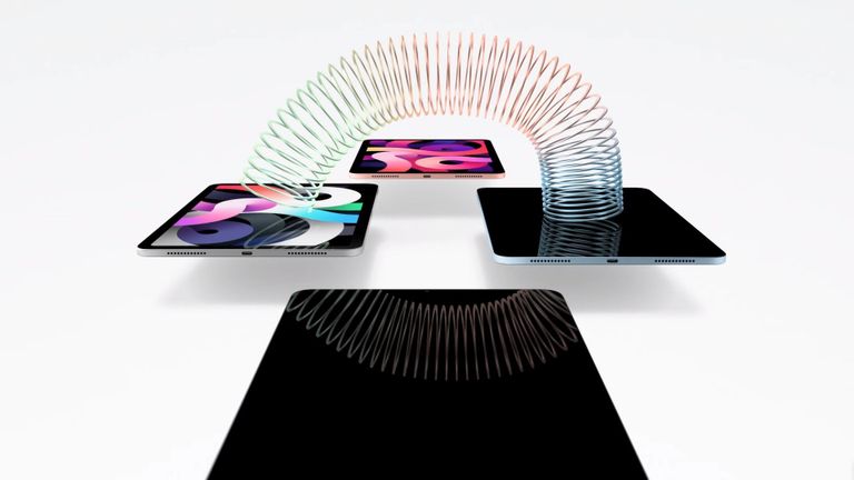 جهاز iPad Air الجديد مُعاد التصميم جهاز iPad من الجيل الثامن