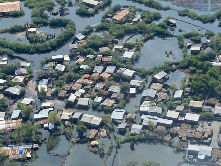 الفيضانات تعيد الحياة لبحيرة هارومايا الإثيوبية