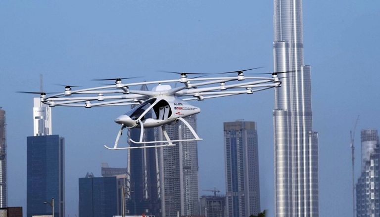 طائرات شركة فولوكوبتر Volocopter المروحية الطيران لمدة 30 دقيقة متواصلة  التاكسي الطائر يستعد للتحليق