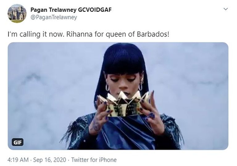 معجبو ريانا يطالبون بتعيينها ملكة لبربادوس خلفا لإليزابيث