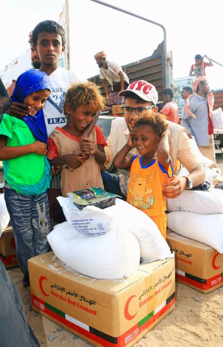 المساعدات الإماراتية لليمن