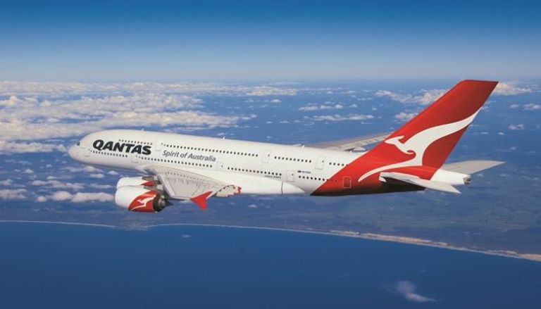 طائرة تتبع شركة كانتاس للطيران الأسترالية
