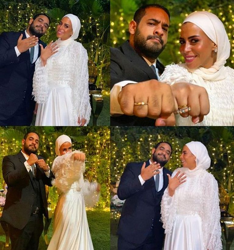 ابنة ماجد المصري وخطيبها