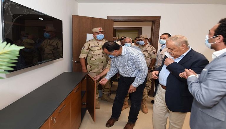 تدشين أول مقر للحكومة المصرية في العاصمة الإدارية مقر وزارة المالية في العاصمة الإدارية الجديدة