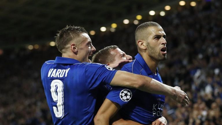 إسلام سليماني مهاجم ليستر سيتي الإنجليزي