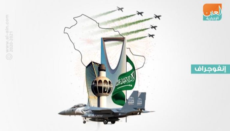 أكبر عرض جوي في تاريخ السعودية