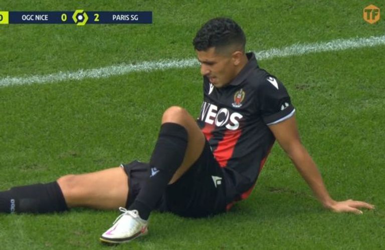 يوسف عطال لاعب نيس الفرنسي