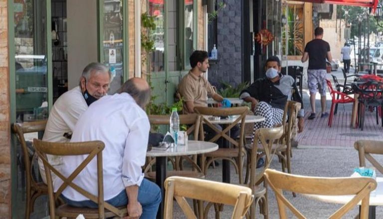 مقهى بالعاصمة الأردنية عمان