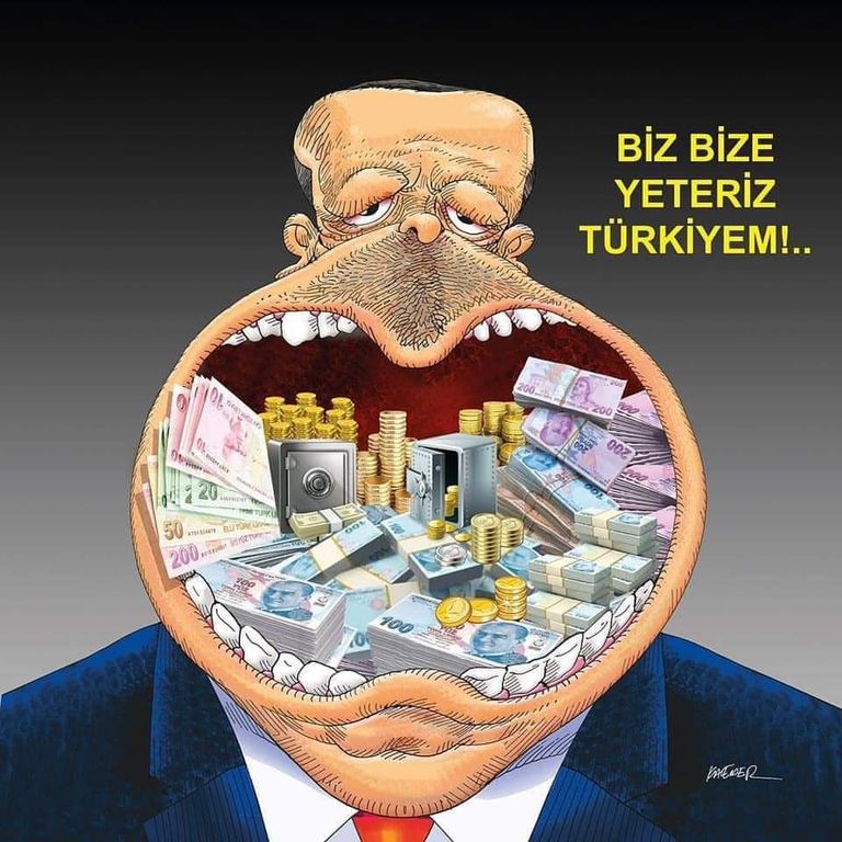 أردوغان الأخطبوط يستهدف تونس في كاريكاتير بريشة رسمي