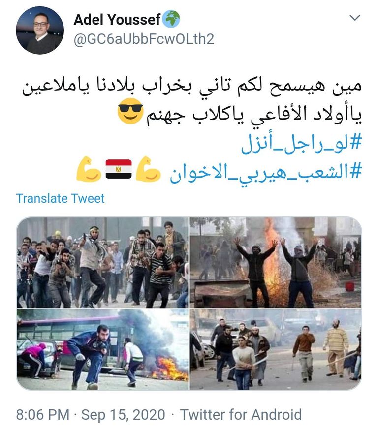 دعوات الإخوان التخريبية بمصر وئدت في المهد