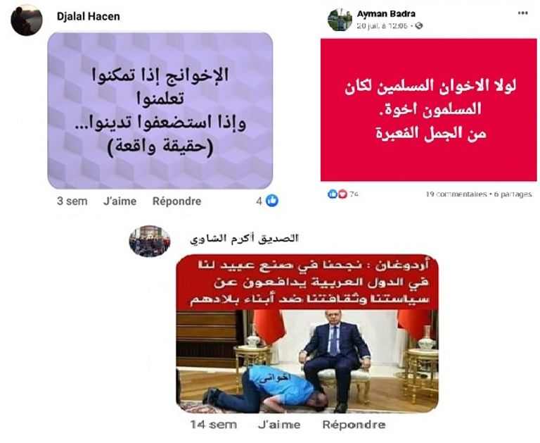 جزائريون ينتفضون ضد الإخوان ومخططاتهم عبر منصات التواصل