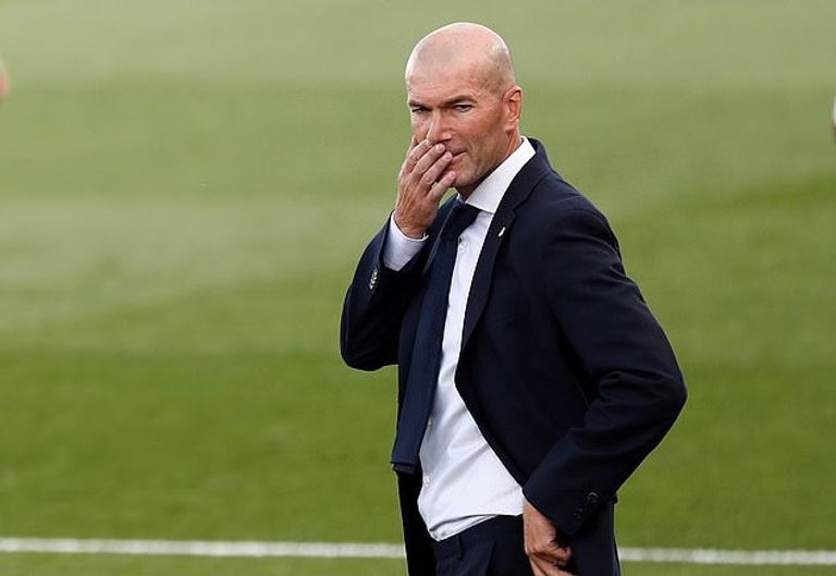 زين الدين زيدان مدرب ريال مدريد