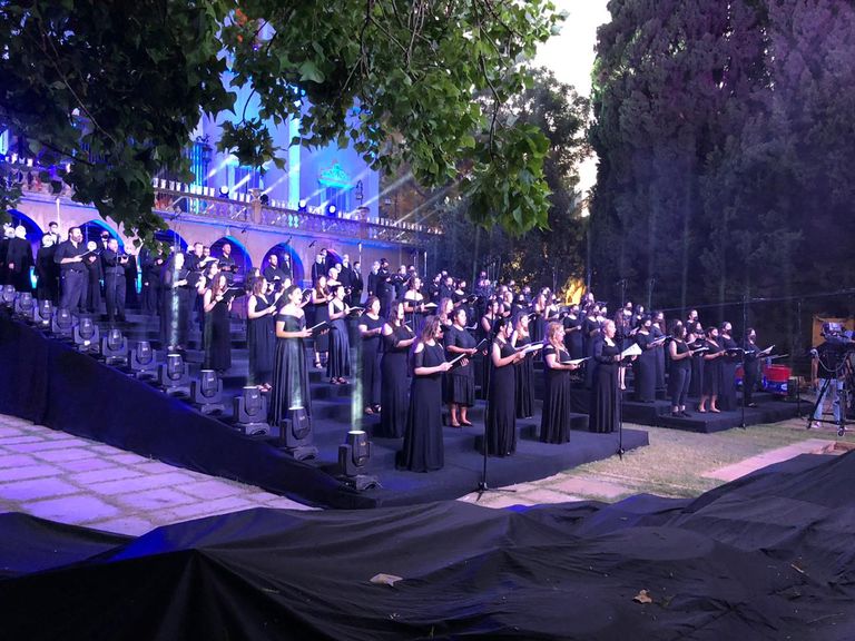 بيروت تتذكر ضحاياها بالفن والموسيقى