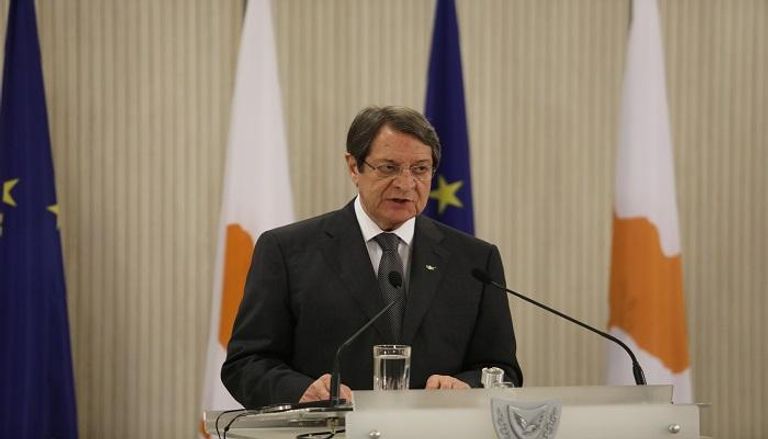  الرئيس القبرصي نيكوس أناستاسيادس
