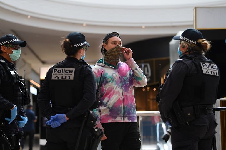 عناصر شرطة في نيوزيلندا